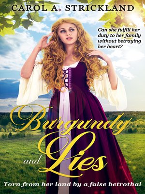 cover image of Burgundy and Lies